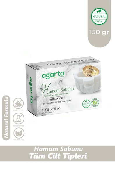 Agarta Hamam Sabunu Doğal 150 Gr ürün görseli 1