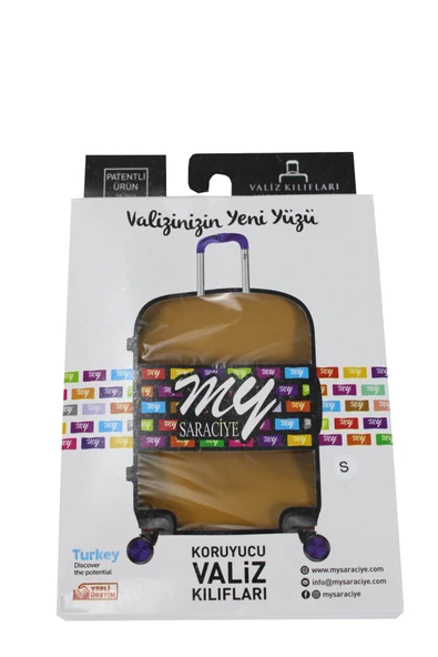 (My#136 YirmiBeş ) VALİZLER İÇİN KILIF SETİ (KABİN ORTA VE BÜYÜK) - Resim 6