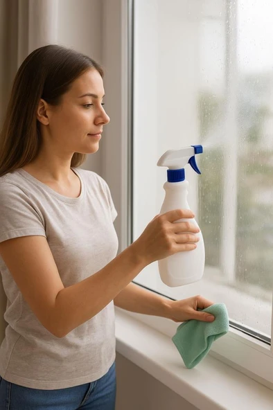 2’li Tigerli Sıvı Püskürtücü Set, Spreyli Yağ Sirke Su Püskürtme Cam Temizlik Şişesi 1000ml+500ml - 3