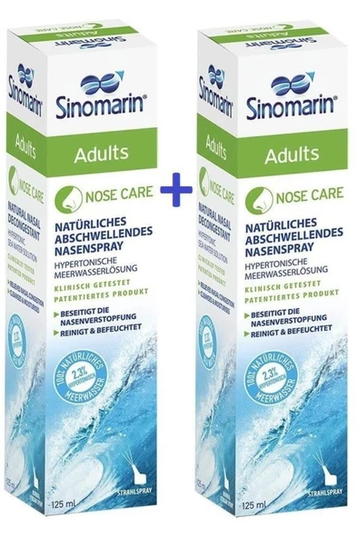 Sinomarin Adults Burun Spreyi 125 Ml 2'Li PAKET (SKT:03/2026) ürün görseli