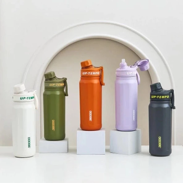 Dodge Up Tempo Çelik Termos Matara 520Ml Siyah - 6