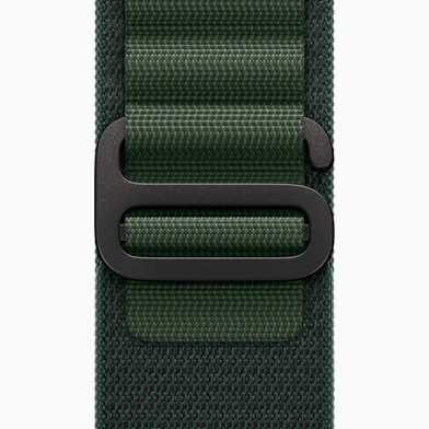 Apple Watch Ultra 2 GPS + Cellular 49mm Siyah Titanyum Kasa + Koyu Yeşil Alpine Loop - L - 2