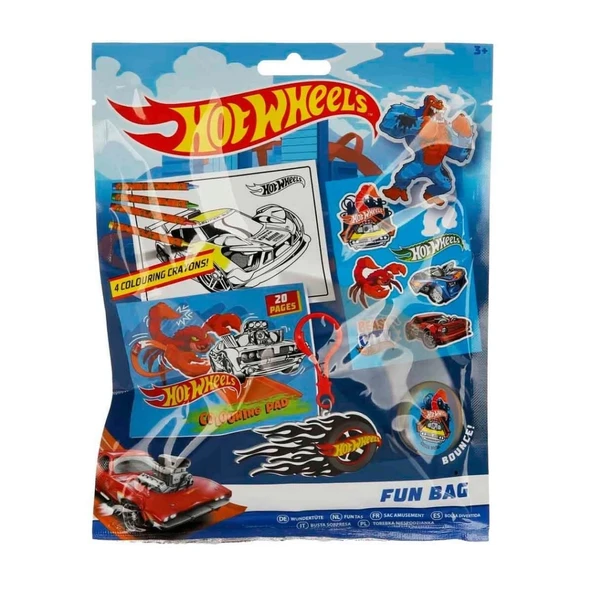 Eğitici Çocuk Hot Wheels Eğlence Paketi ürün görseli 1