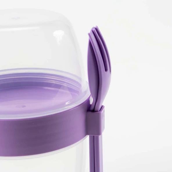 Yoğurt Kabı Taşınabilir Kahvaltı ve Ara Öğün Kabı – Küçük / Orta / Büyük - 6