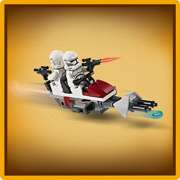LEGO 75372 Star Wars™ Klon Trooper ve Savaş Droidi Savaş Paketi Seti - Resim 7