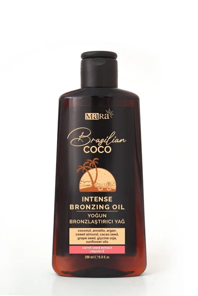 Yoğun Bronzlaştırıcı Güneş Yağı 200ml Güneş Sonrası Losyon 200ml - 3