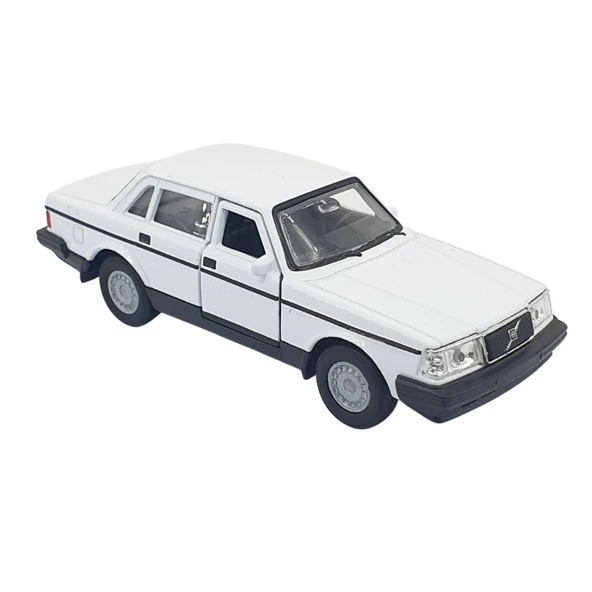 1:32 Volvo 240 GL Çek Bırak -Araba -  43784-BEYAZ ürün görseli