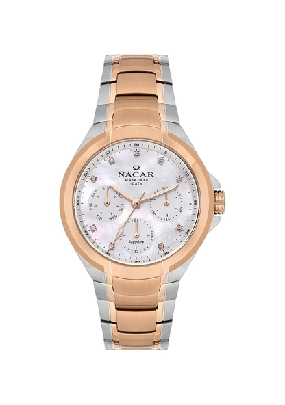 Nc28-392322-esm Nacar Kadın Kol Saati Gri ürün görseli