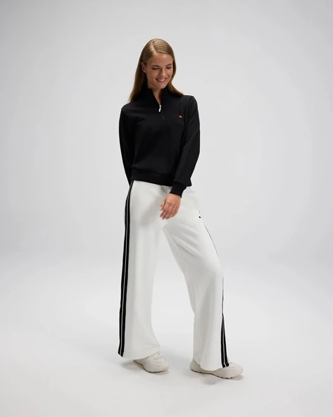Ellesse EF557-BK Kadın Siyah Yarı Fermuarlı Sweat - 9