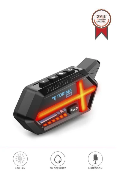 Torima BT-26 Helmet Intercom Bluetooth Motorsiklet Kask Kulaklığı İnterkom - 1
