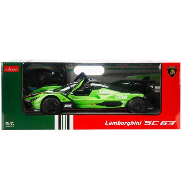 Eğitici Çocuk 10150 SUN-RAS-R C ARABA 1 14 LAMBORGHINI SC63 LMDH FF 2 4GHZ - 4