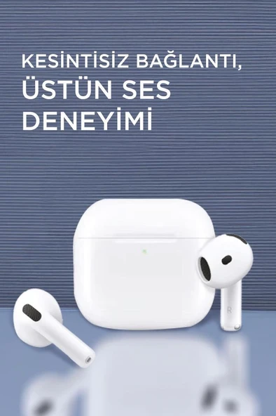 Torima TRM-GO2 Beyaz Anc Özellikli-Kablosuz Şarjlı Earbuds Bluetooth Kulaklık - Resim 3