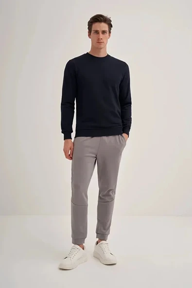 Cazador Slim Fit Mevsimlik 3 İplik Pamuk Karışımlı Sweatshirt-56100 ürün görseli 1