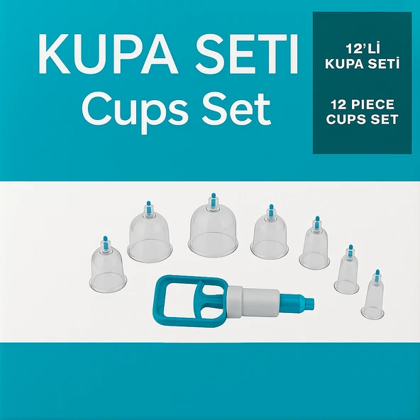 Hacamat Kupa Seti 12 Li