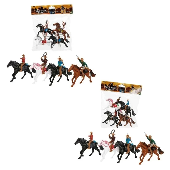 Eğitici Çocuk 4960 SUN-RST-WES-KOVBOY OYUN SET POŞETLİ KRTL 2A ürün görseli 1