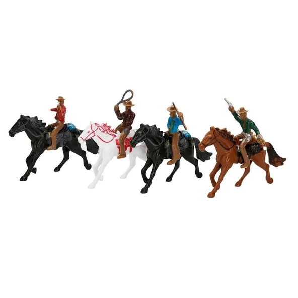 Eğitici Çocuk 4960 SUN-RST-WES-KOVBOY OYUN SET POŞETLİ KRTL 2A - Resim 2