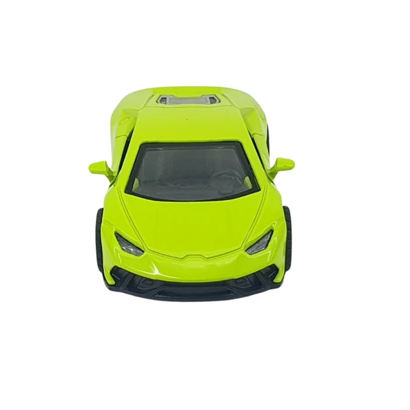 Çek Bırak Araba Metal - 6643-05-Yeşil - Resim 4