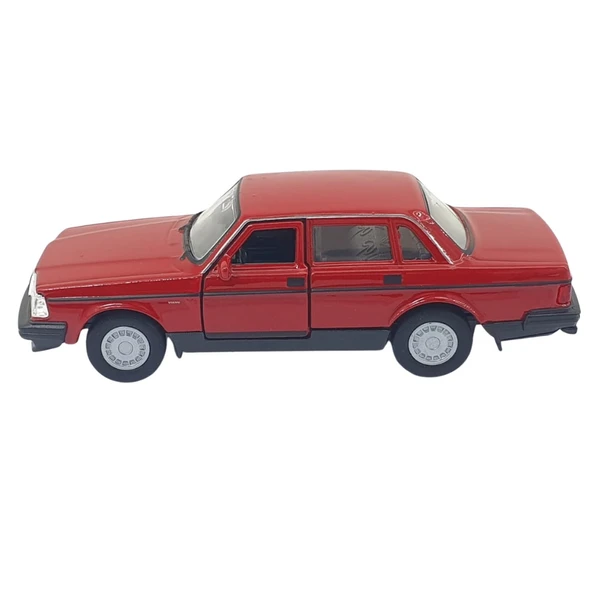 1:32 Volvo 240 GL Çek Bırak -Araba - 43784-KIRMIZI