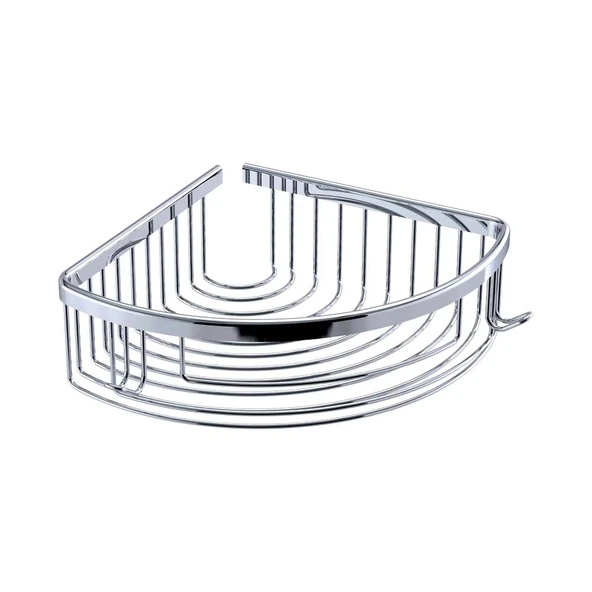 Deppot Oval Lüks Şampuanlık 20x20 - 1 Kat - Krom ürün görseli