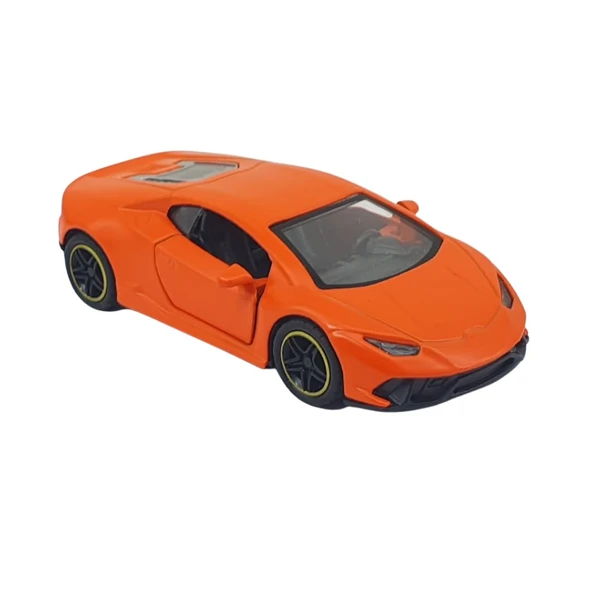 Çek Bırak Araba Metal - 6643-05-Turuncu ürün görseli