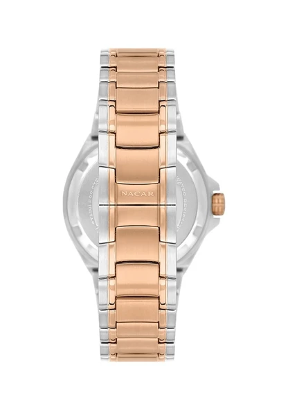 Nc28-392322-esm Nacar Kadın Kol Saati Gri - Resim 2