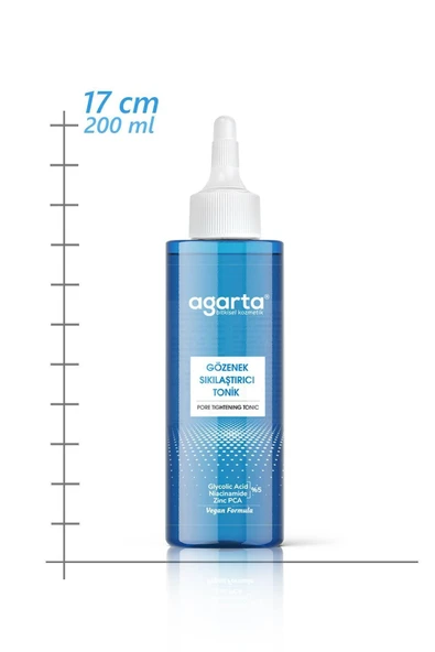 Agarta Gözenek Sıkılaştırıcı Akne Ve Sivilce Karşıtı Tonik (KARMA CİLTLER) Glycolic Acid-zinc Pca 200ml - Resim 4