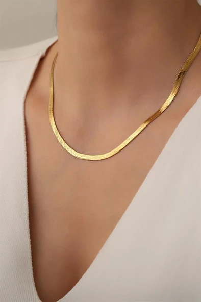 Gold İtalyan Zincir Kolye