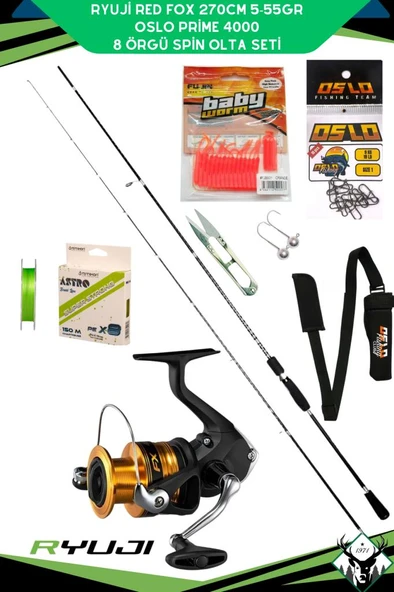 Ryuji İnfinty 258cm 1-20gr Shimano FX 2500 8 Örgü LRF Olta Seti ürün görseli