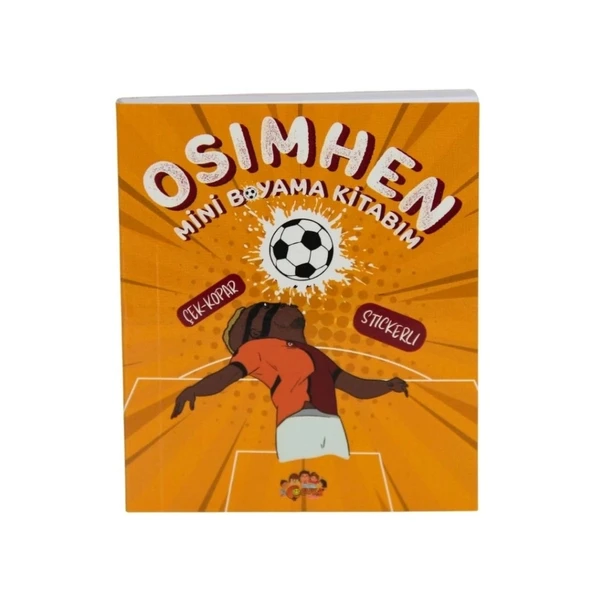 Eğitici Çocuk Osimhen Mini Boyama Kitabı - 1