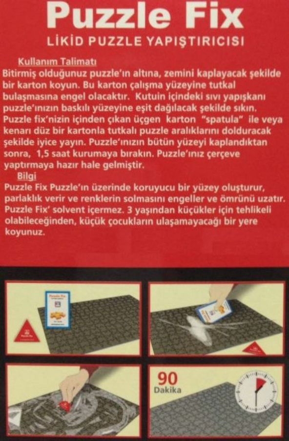KS Games 3x1000 Parçalık Puzzle Yapıştırıcısı (Set) - 2