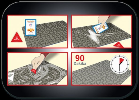 KS Games 3x1000 Parçalık Puzzle Yapıştırıcısı (Set) - 3