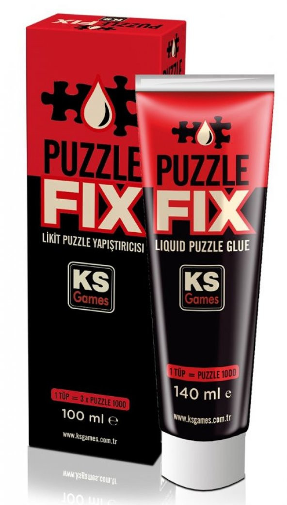 KS Games 100 ml Puzzle Fix Tüp Yapıştırıcı (Likid Puzzle Yapıştırıcısı)