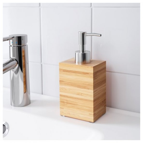 3 Parça Bambu Banyo Seti 3 IKEA Bambu Sabunluk Seti Banyo Set 3Parça - 5