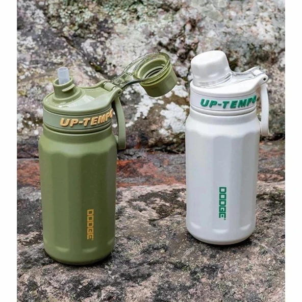 Dodge Up Tempo Çelik Termos Matara 520Ml Turuncu - Resim 5