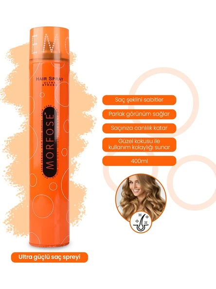 Morfose Saç Spreyi 400 ml - Resim 2