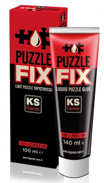 KS Games 100 ml Puzzle Fix Tüp Yapıştırıcı (Likid Puzzle Yapıştırıcısı)