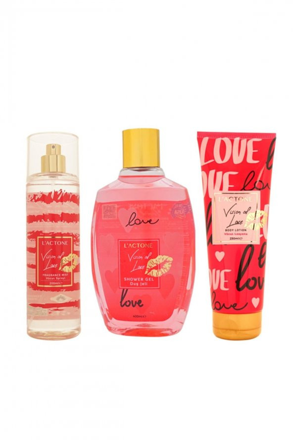 LACTONE Vision Of Love Lotion - Spray - Shower Gel