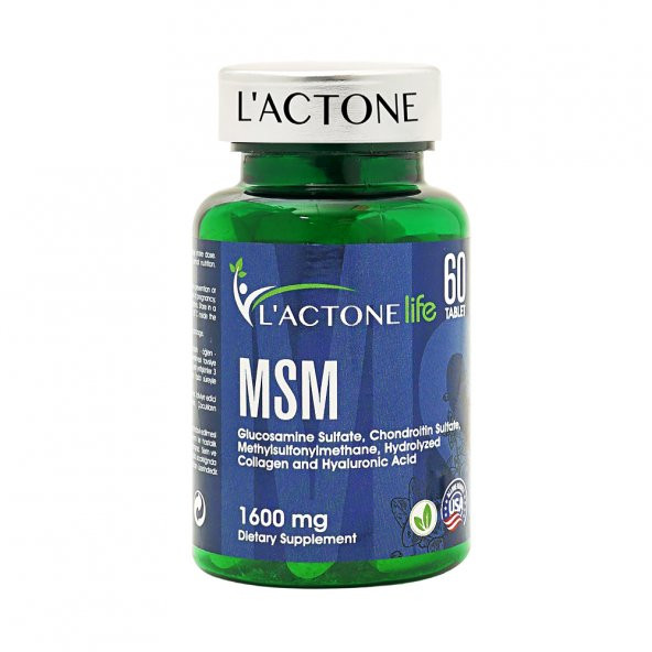 Lactonelife Msm 1600 mg / 60 Kapsül