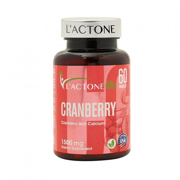 Lactonelife Cranberry 1500 mg / 60 Kapsül