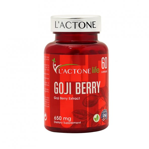 L’actone Goji Berry 650 mg / 60 Kapsül