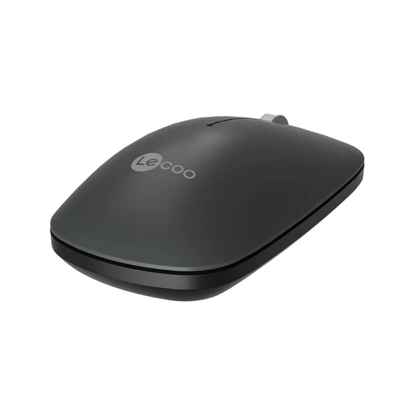 Lecoo WS214 Kablosuz 1200DPI 3 Tuşlu Optik Mouse Gri - 10