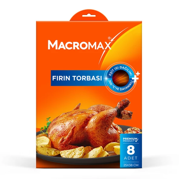 Macromax Fırın Torbası 8 Adet ürün görseli