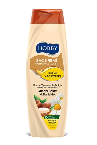 Hobby Saç Kremi Argan Yağı ve Papatya Özlü 500 ml ürün görseli