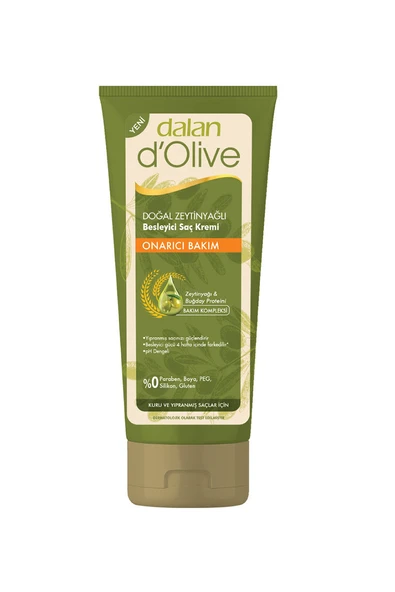 Dalan D'Olive 200Ml Zeytinyağlı Saç Kremi - Resim 2