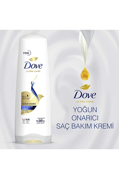 Dove Saç Kremi Yoğun Onarıcı 350 ml ürün görseli