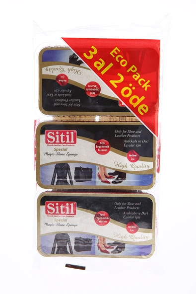 Sitil Sünger 3'lü Evalı - Resim 2