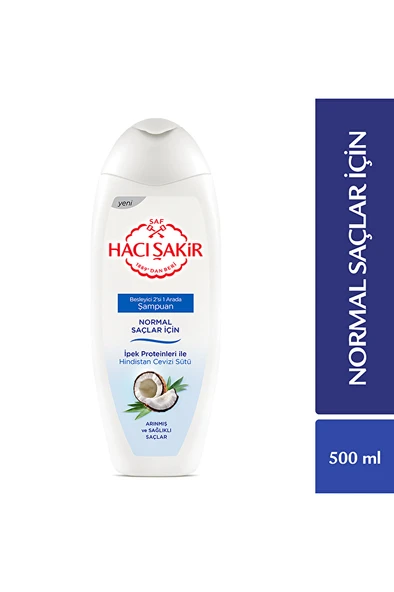 Hacı Şakir Şampuan Hindistan Cevizi 500 ml - 1