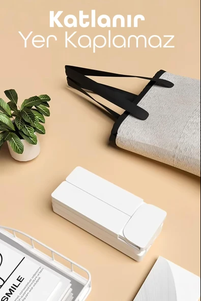 Şarjlı Masa Lambası 3 Renk 40 LED Katlanır Ayarlı Dokunmatik Dimmerli Okuma Işığı PR18 - Resim 4