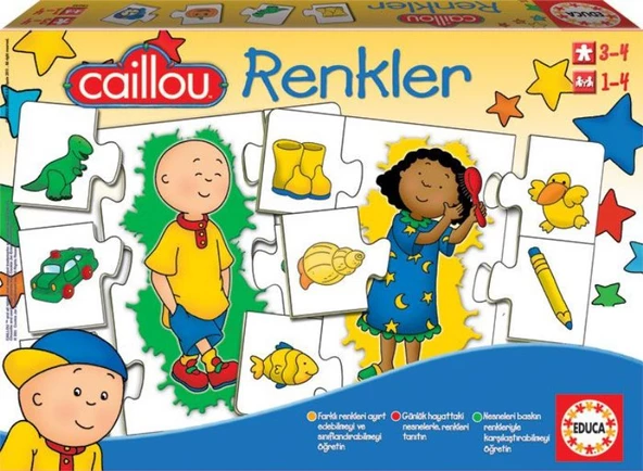 Educa Caillou Renkler Çocuk Oyunu