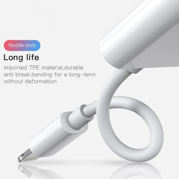 Joyroom İphone Kulaklık Çevirici Lightning to 3.5mm Aux Dönüştürücü - 5